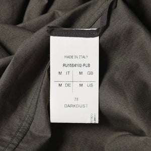極美品 Rick Owens リックオウエンス ノースリーブ・チュニックドレス ベスト グレー シルバー金具 RU15S4162-PLB 中古 4a008171