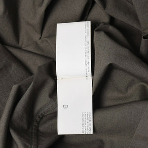 極美品 Rick Owens リックオウエンス ノースリーブ・チュニックドレス ベスト グレー シルバー金具 RU15S4162-PLB 中古 4a008171
