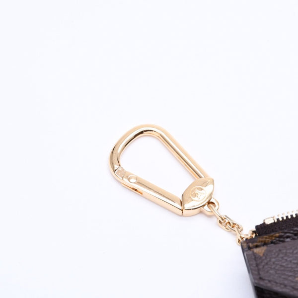 Very Good Condition LOUIS VUITTON Porto Cult Recto Verso Coin Case M69431 Monogram Canvas Brown Black Gold Hardware Used 4a007908