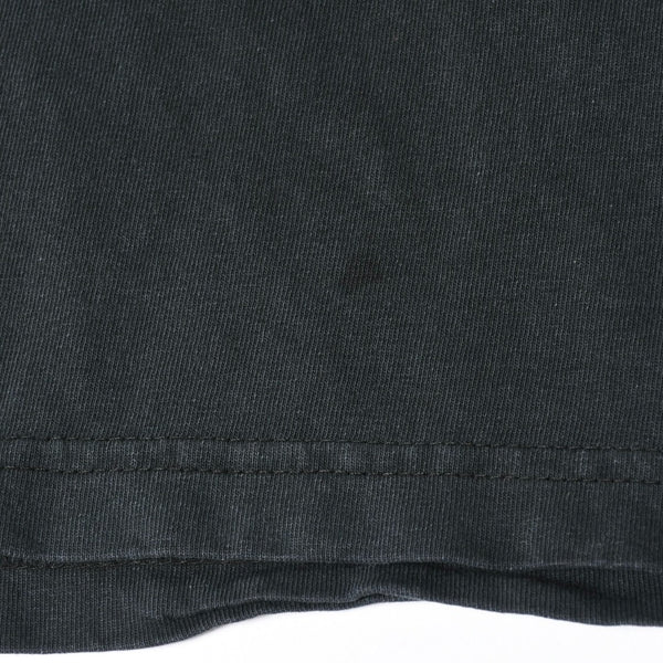 新品未使用 クロムハーツ sopo&water T- Shirt 長袖シャツ スクロールラベル クロス ヴィンテージ加工 プリント ブラック 中古 4a008366