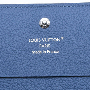 New and unused LOUIS VUITTON Amberop Carte de Visit Card Case M2A103 Monogram Damoflage Indigo Blue Used 4a007909