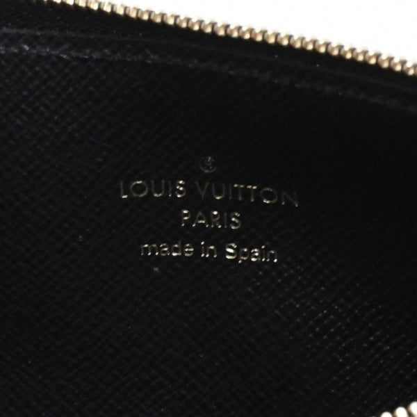 Very Good Condition LOUIS VUITTON Slim Purse Long Wallet M80390 Maron Black Monogram Reverse Gold Hardware Used 4a007907