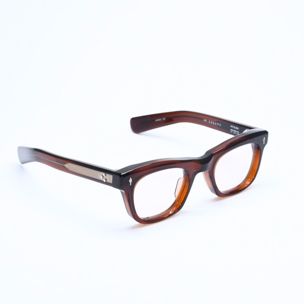 Mint condition JACQUES MARIE MAGE eyeglasses/eyewear, brown, JMMOD 13W, size 47.◻25 Used 4a007904
