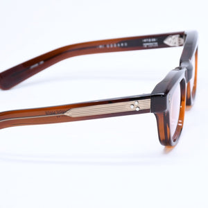 Mint condition JACQUES MARIE MAGE eyeglasses/eyewear, brown, JMMOD 13W, size 47.◻25 Used 4a007904
