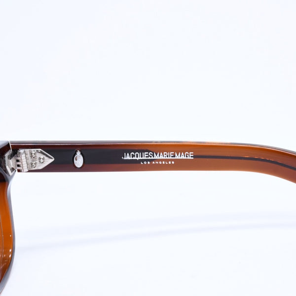 Mint condition JACQUES MARIE MAGE eyeglasses/eyewear, brown, JMMOD 13W, size 47.◻25 Used 4a007904