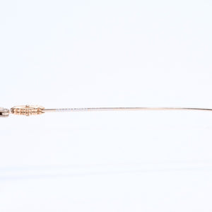 極美品 CHROME HEARTS クロムハーツ PAIRASS メガネ アイウェア メタル ゴールドフレーム 40384777 サイズ53◻︎21-134 中古 4a007915