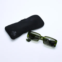 極美品 CHROME HEARTS クロムハーツ サングラス サイズ51□20-143 CH プラス ピラピッド クリアグリーン 中古 4a008365