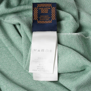 Very Good Condition LOUIS VUITTON 24SS Knit T-shirt RM241 AUR HQN85W Size XL Green White Used 4a008298