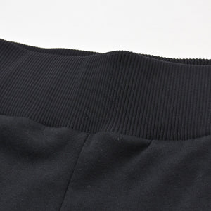 FENDI フェンディ × Fila フィラ Black Knit Logo Band Trim Jogger Pants サイズ40 ブラック イエロー ホワイト FAB156 A6JO 美品 中古 4a008300