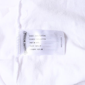 CHROME HEARTS クロムハーツ ホノルル限定 半袖ポケットTシャツ ホースシュー CHロゴ CHシャイン スパイラルロゴ Sサイズ ホワイト 美品 中古 4a008310
