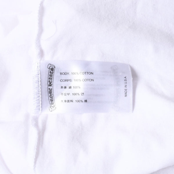 CHROME HEARTS クロムハーツ ホノルル限定 半袖ポケットTシャツ ホースシュー CHロゴ CHシャイン スパイラルロゴ Sサイズ ホワイト 美品 中古 4a008310