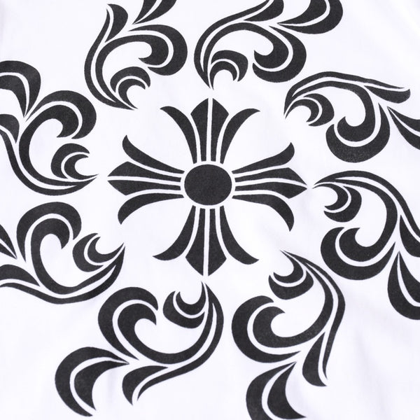 CHROME HEARTS クロムハーツ ホノルル限定 半袖ポケットTシャツ ホースシュー CHロゴ CHシャイン スパイラルロゴ Sサイズ ホワイト 美品 中古 4a008310