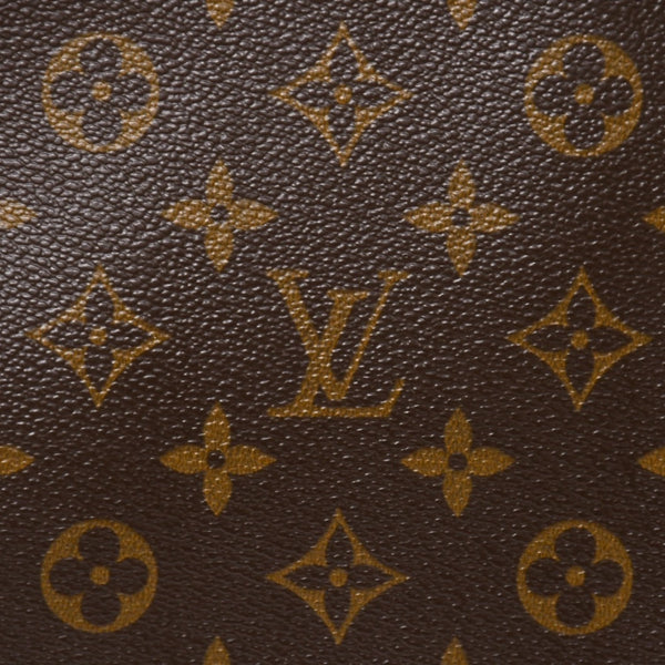 Very Good Condition LOUIS VUITTON Looping MM One Shoulder Bag M51146 Monogram PVC Leather Brown Gold Hardware Used 4a008387