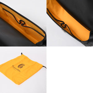 極美品 GOYARD ゴヤール BELVEDERE PM ベルヴェデーレPM ショルダーバッグ ブラック PVC レザー シルバー金具 中古 4a008420