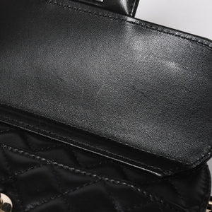 新品同様 CHANEL シャネル HEART BAG ハート チェーンショルダーバッグ AS5764 ランダム番台 ココマーク ラムスキン ブラック 中古 4a008591
