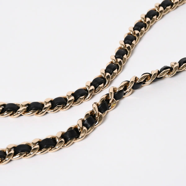 極美品 CHANEL シャネル ミニマトラッセ 20 Sフラップ Sチェーンショルダーバッグ AS2326 30番台 ココマーク ラムスキン ブラック 中古 4a008337
