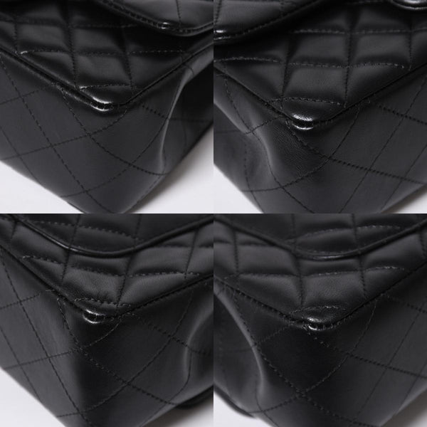 極美品 CHANEL シャネル ミニマトラッセ 20 Sフラップ Sチェーンショルダーバッグ AS2326 30番台 ココマーク ラムスキン ブラック 中古 4a008337