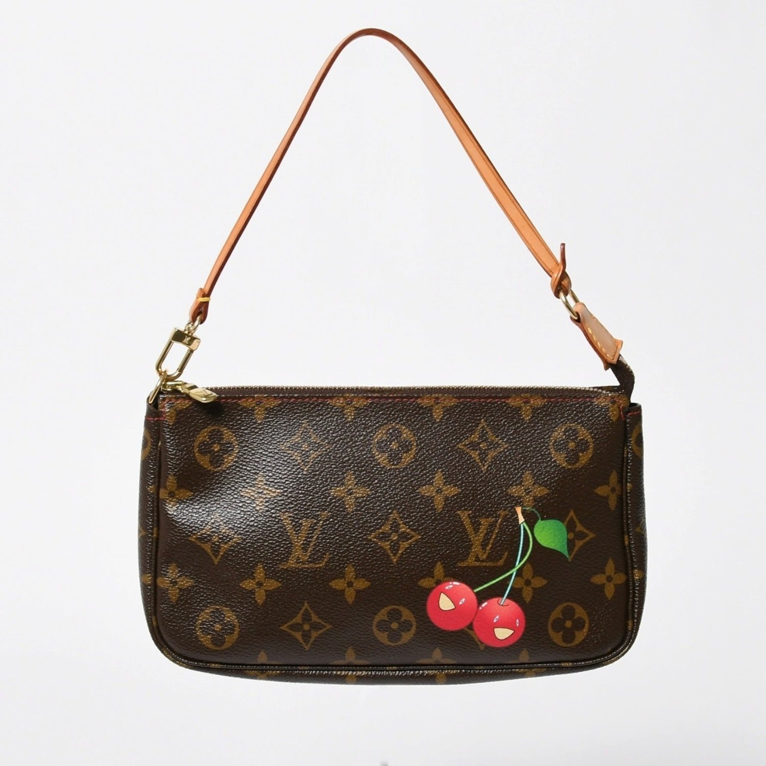 極美品 LOUIS VUITTON ルイヴィトン モノグラム チェリー ポシェット