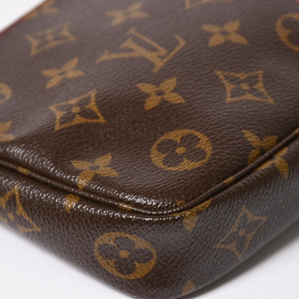 Very Good LOUIS VUITTON Monogram Cherry Pochette Accessory Accessory Pouch Takashi Murakami M95008 Used 4b010846