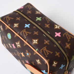 Like new LOUIS VUITTON Tyler Rocker Dop Kit Handbag Monogram Craggy M47069 Brown Used 4a008317