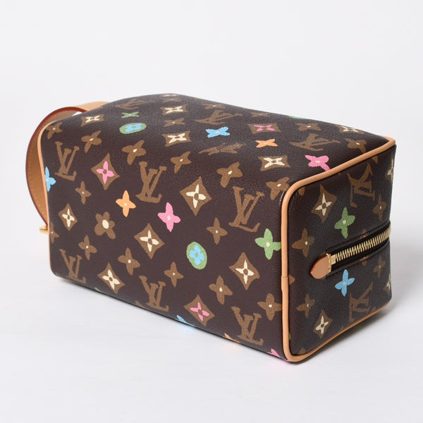 Like new LOUIS VUITTON Tyler Rocker Dop Kit Handbag Monogram Craggy M47069 Brown Used 4a008317