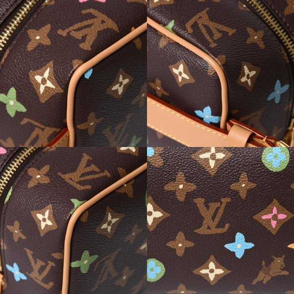 Like new LOUIS VUITTON Tyler Rocker Dop Kit Handbag Monogram Craggy M47069 Brown Used 4a008317