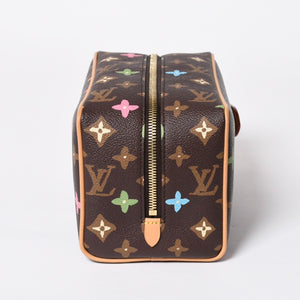 Like new LOUIS VUITTON Tyler Rocker Dop Kit Handbag Monogram Craggy M47069 Brown Used 4a008317