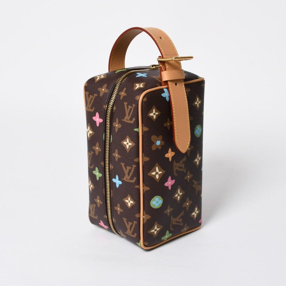Like new LOUIS VUITTON Tyler Rocker Dop Kit Handbag Monogram Craggy M47069 Brown Used 4a008317