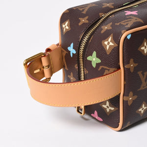 Like new LOUIS VUITTON Tyler Rocker Dop Kit Handbag Monogram Craggy M47069 Brown Used 4a008317