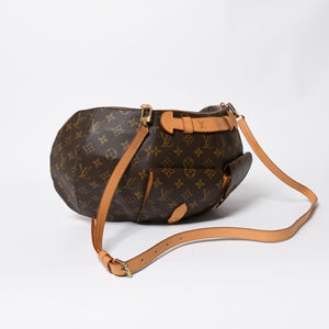 極美品 激レア LOUIS VUITTON × Vivienne Westwood ルイヴィトン ヴィヴィアンウエストウッド 7デザイナーズ バムバッグ 1996年 中古 4a008352