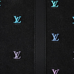新品同様 LOUIS LVUITTON ルイヴィトン キーポル バンドリエール 50 ブランソンデニム ファレルコレクション マルチカラー M13966 中古 4a008316