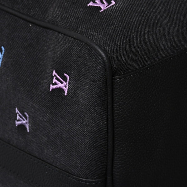 新品同様 LOUIS LVUITTON ルイヴィトン キーポル バンドリエール 50 ブランソンデニム ファレルコレクション マルチカラー M13966 中古 4a008316