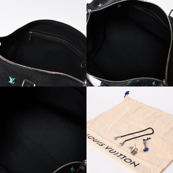 新品同様 LOUIS LVUITTON ルイヴィトン キーポル バンドリエール 50 ブランソンデニム ファレルコレクション マルチカラー M13966 中古 4a008316