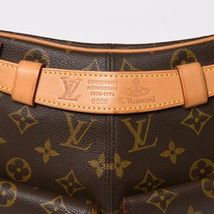 極美品 激レア LOUIS VUITTON × Vivienne Westwood ルイヴィトン ヴィヴィアンウエストウッド 7デザイナーズ バムバッグ 1996年 中古 4a008352