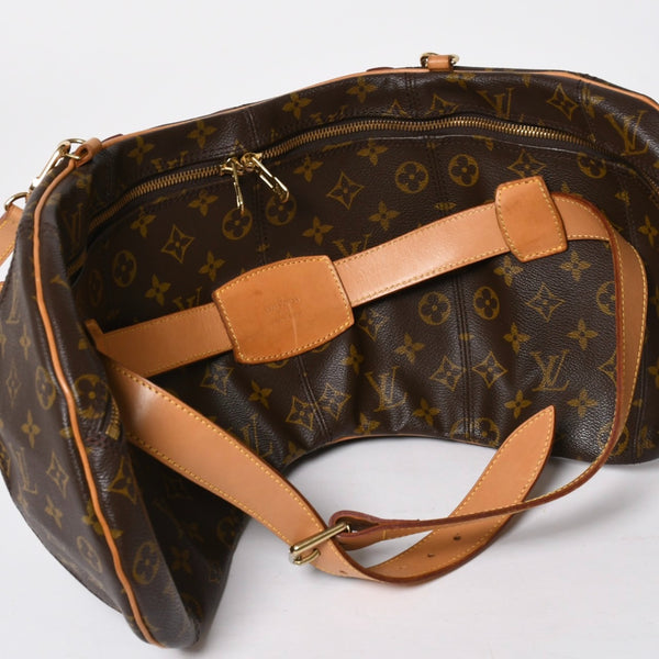 極美品 激レア LOUIS VUITTON × Vivienne Westwood ルイヴィトン ヴィヴィアンウエストウッド 7デザイナーズ バムバッグ 1996年 中古 4a008352