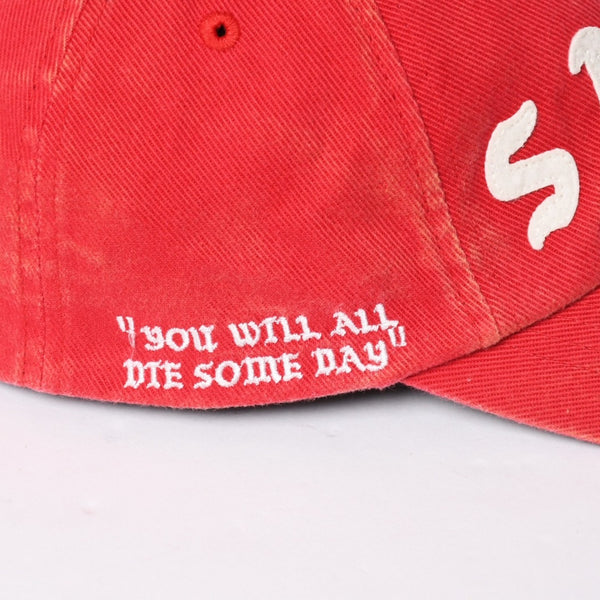 新品未使用 SAINT Mxxxxxx セントマイケル 6PANEL CAP/SAINT SM-HR3-0000-031 OSサイズ レッド グリーン キャップ 中古 4a008309