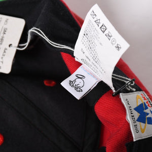 新品未使用 SAINT Mxxxxxx セントマイケル 6PANEL CAP/SAINT SM-HR3-0000-031 OSサイズ レッド グリーン キャップ 中古 4a008309
