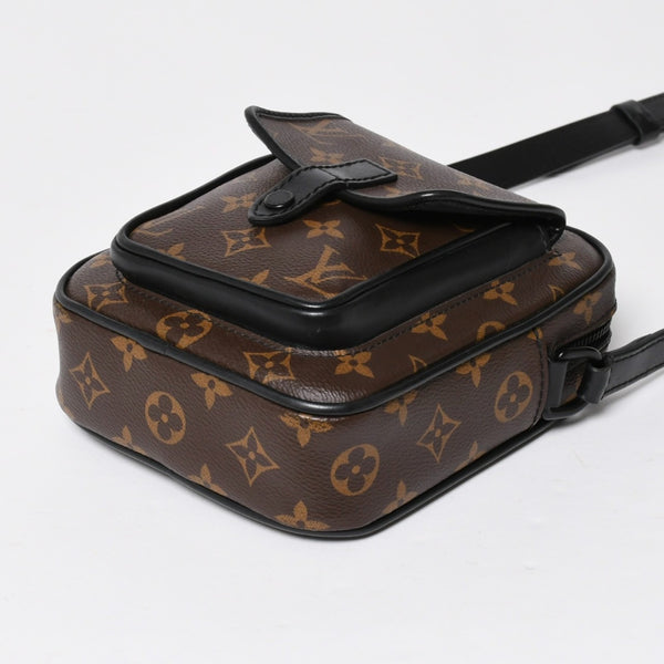 LOUIS VUITTON ルイヴィトン ショルダーバッグ バッグ ブラウン M69404 モノグラム・マカサー 美品 中古 4a008362