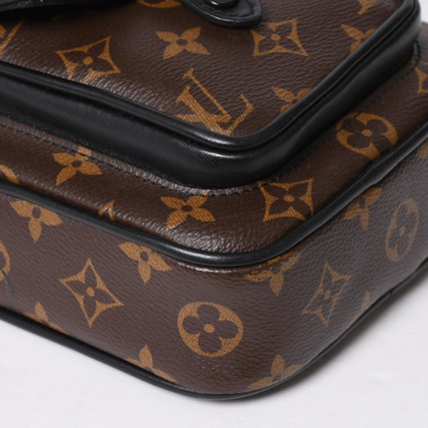 LOUIS VUITTON ルイヴィトン ショルダーバッグ バッグ ブラウン M69404 モノグラム・マカサー 美品 中古 4a008362