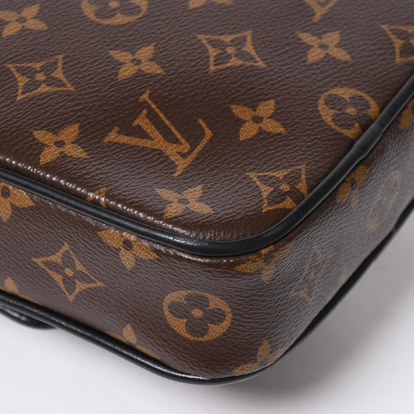 LOUIS VUITTON ルイヴィトン ショルダーバッグ バッグ ブラウン M69404 モノグラム・マカサー 美品 中古 4a008362