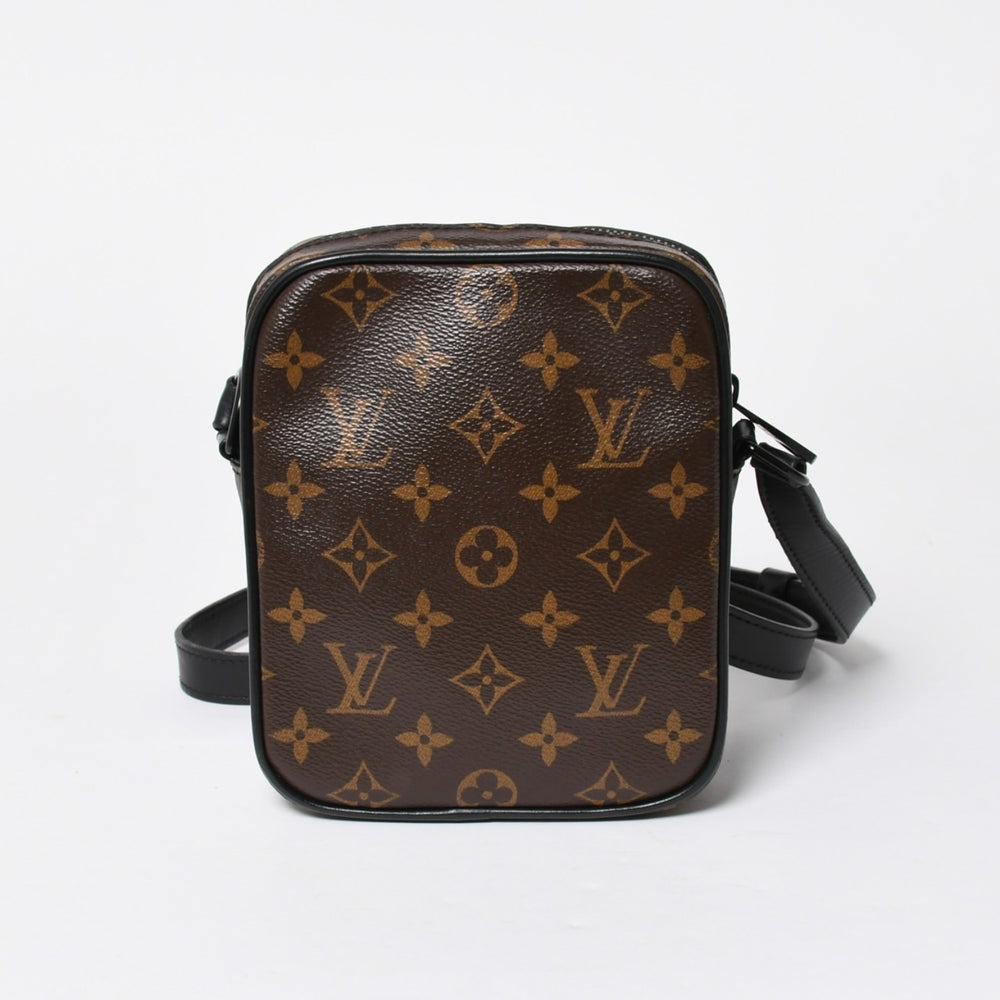 LOUIS VUITTON ルイヴィトン ショルダーバッグ ウェアラブル ウォレット バッグ ブラウン M69404 モノグラム・マカサー 美品 中古 4a008362