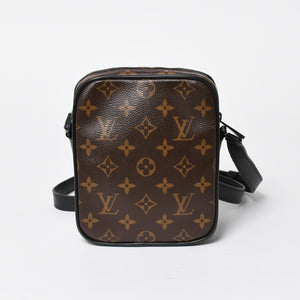LOUIS VUITTON ルイヴィトン ショルダーバッグ バッグ ブラウン M69404 モノグラム・マカサー 美品 中古 4a008362
