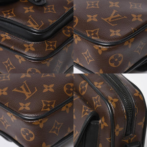 LOUIS VUITTON ルイヴィトン ショルダーバッグ バッグ ブラウン M69404 モノグラム・マカサー 美品 中古 4a008362