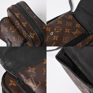 LOUIS VUITTON ルイヴィトン ショルダーバッグ バッグ ブラウン M69404 モノグラム・マカサー 美品 中古 4a008362