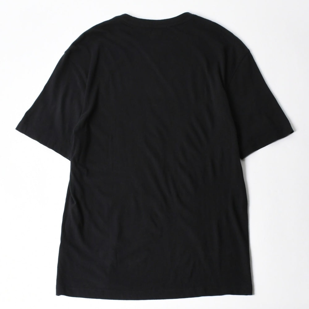 極美品 Y-3 ワイスリー U GRAPHIC SS TEE HT4730 Mサイズ ブラック ラバープリント YOHJI YAMAMOTO ヨウジヤマモト アディダス 中古 4a007822