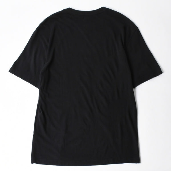 極美品 Y-3 ワイスリー U GRAPHIC SS TEE HT4730 Mサイズ ブラック ラバープリント YOHJI YAMAMOTO ヨウジヤマモト アディダス 中古 4a007822