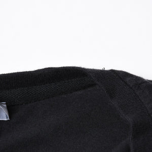 極美品 Y-3 ワイスリー U GRAPHIC SS TEE HT4730 Mサイズ ブラック ラバープリント YOHJI YAMAMOTO ヨウジヤマモト アディダス 中古 4a007822