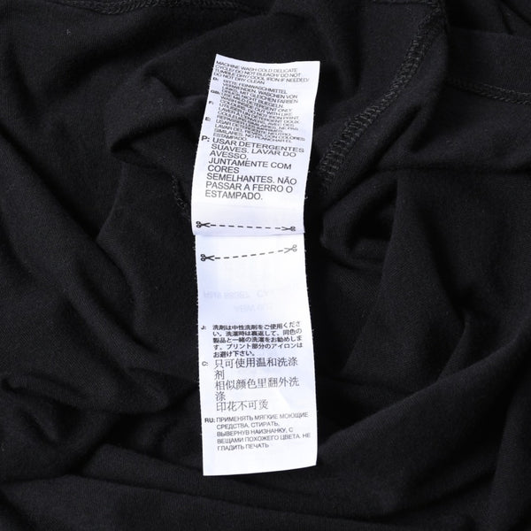 極美品 Y-3 ワイスリー U GRAPHIC SS TEE HT4730 Mサイズ ブラック ラバープリント YOHJI YAMAMOTO ヨウジヤマモト アディダス 中古 4a007822