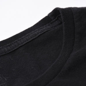極美品 CHROME HEARTS クロムハーツ レディースプリントTシャツ Mサイズ CHプラス ヴァインダガー スクロールラベル ブラック 中古 4a008311