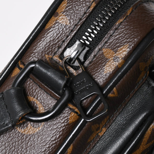 LOUIS VUITTON ルイヴィトン ショルダーバッグ バッグ ブラウン M69404 モノグラム・マカサー 美品 中古 4a008362